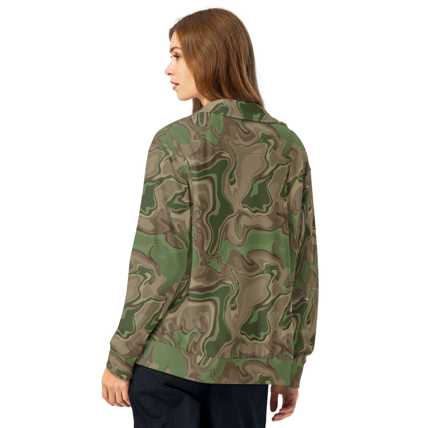 Black OPS Sludgeflow Morphic CAMO Unisex track jacket - Track Jackets