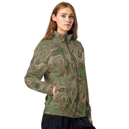 Black OPS Sludgeflow Morphic CAMO Unisex track jacket - Track Jackets