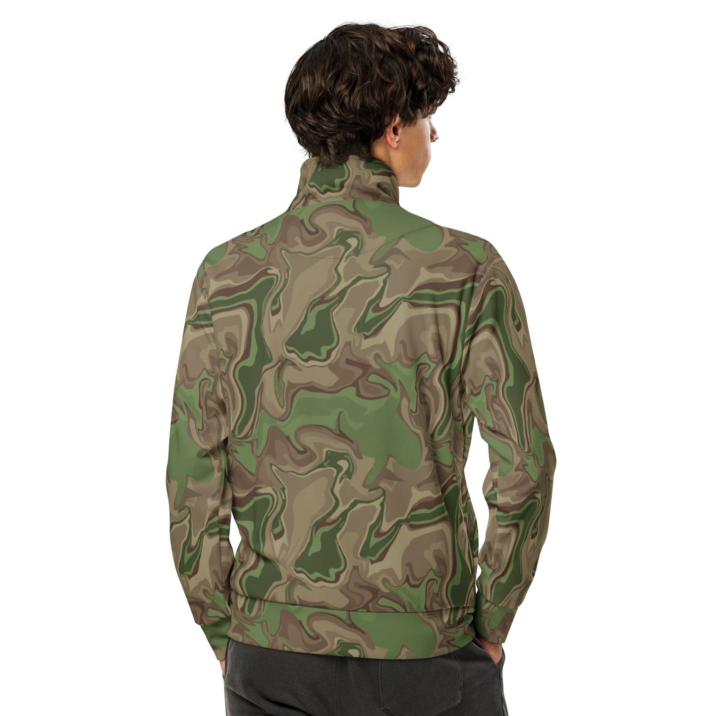 Black OPS Sludgeflow Morphic CAMO Unisex track jacket - Track Jackets