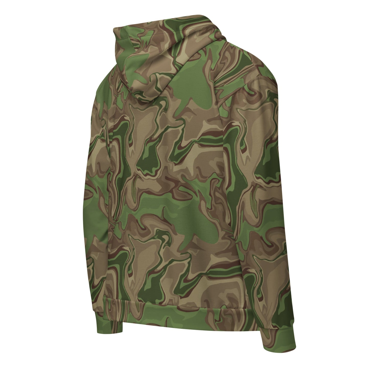 Black OPS Sludgeflow Morphic CAMO Unisex zip hoodie - Zip Hoodies