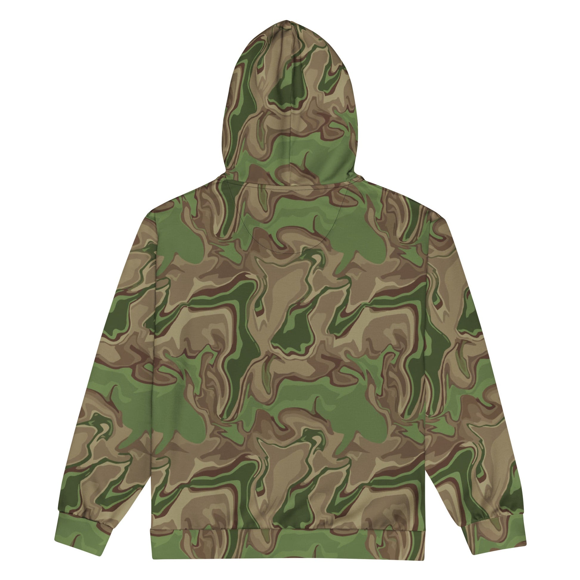 Black OPS Sludgeflow Morphic CAMO Unisex zip hoodie - Zip Hoodies