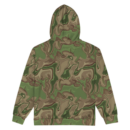 Black OPS Sludgeflow Morphic CAMO Unisex zip hoodie - Zip Hoodies