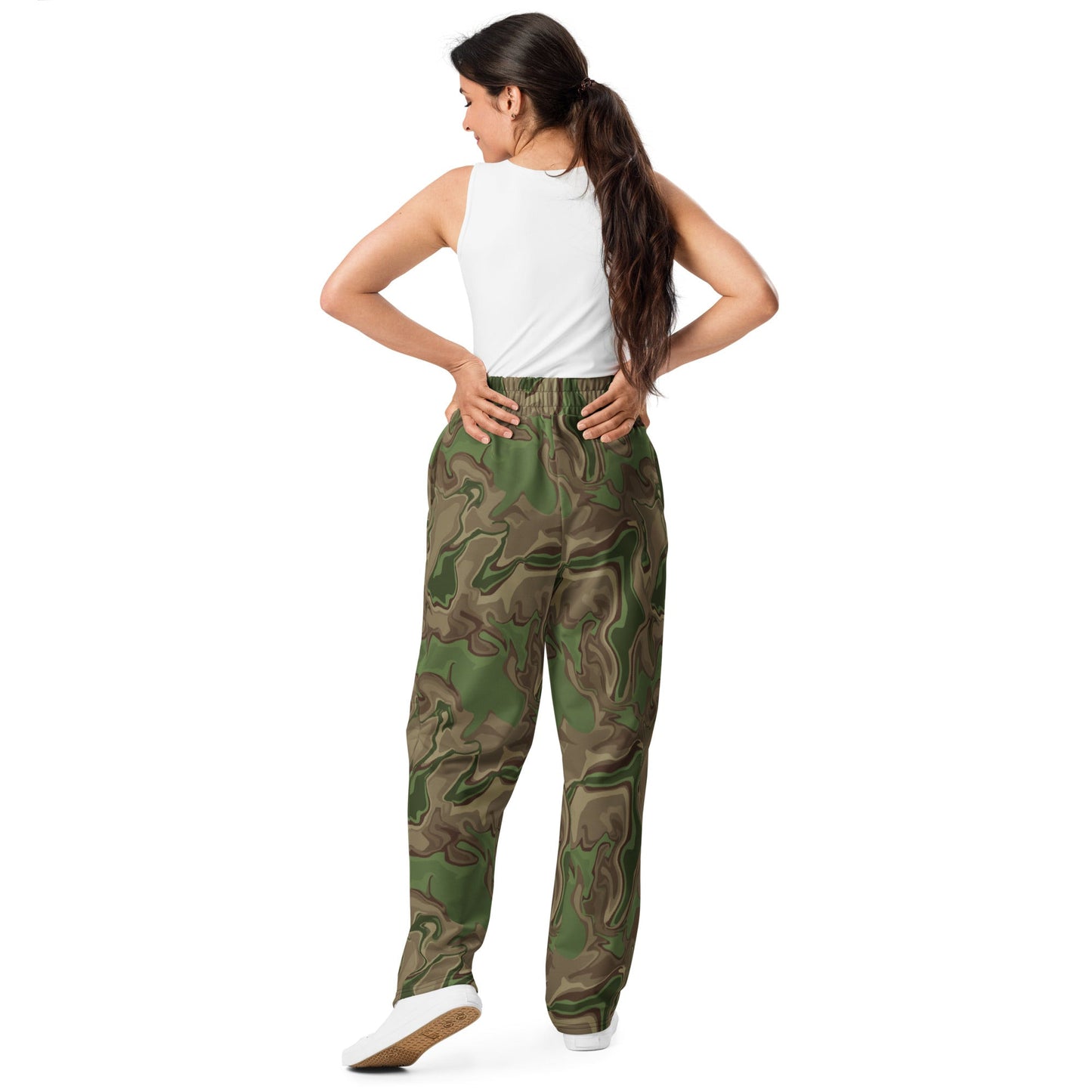 Black OPS Sludgeflow Morphic CAMO Wide-leg joggers - Joggers