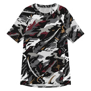 Blackwake Corsair CAMO Mens Short-Sleeve Rash Guard - 2XS - SS