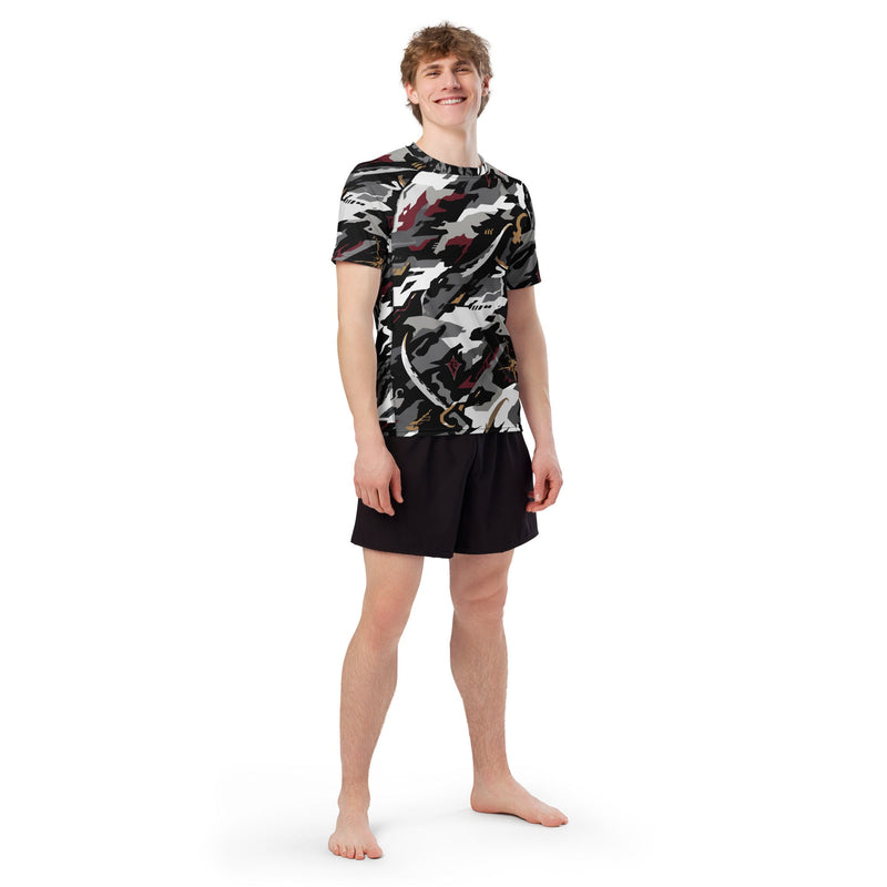 Blackwake Corsair CAMO Mens Short-Sleeve Rash Guard - SS