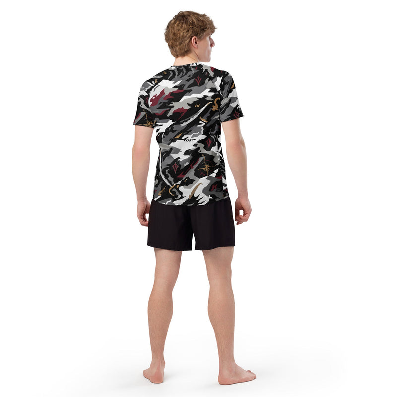 Blackwake Corsair CAMO Mens Short-Sleeve Rash Guard - SS