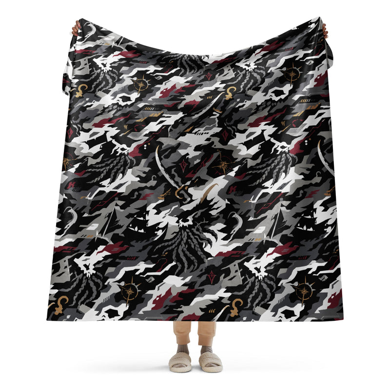 Blackwake Corsair CAMO Sherpa Blanket - 60″×80″