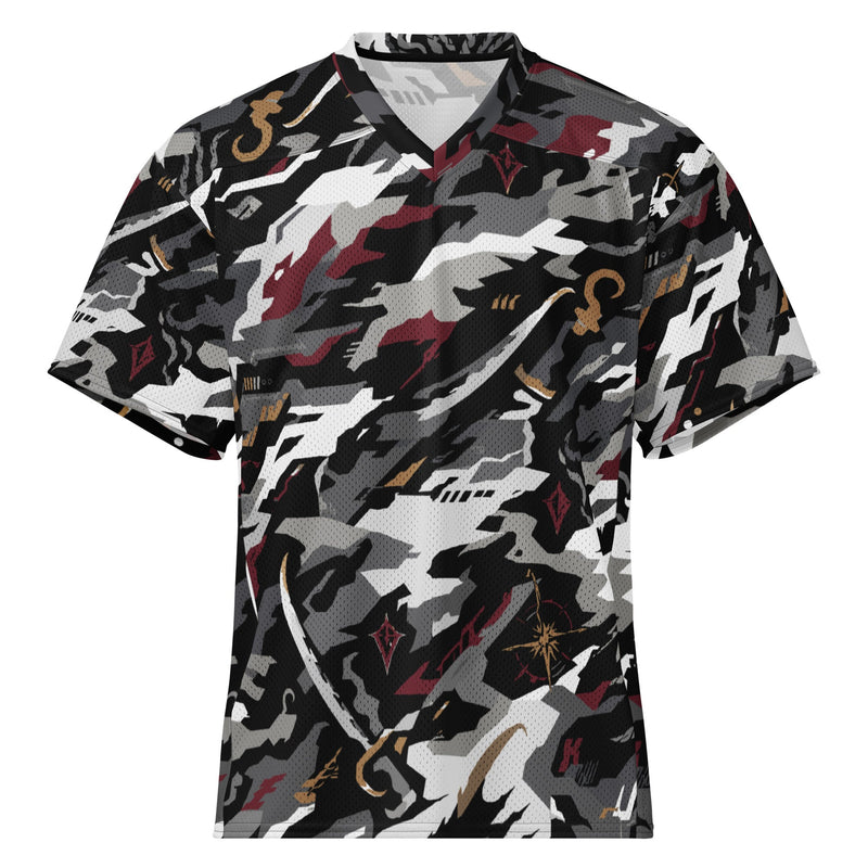 Blackwake Corsair CAMO Unisex American Football Jersey - 2XS