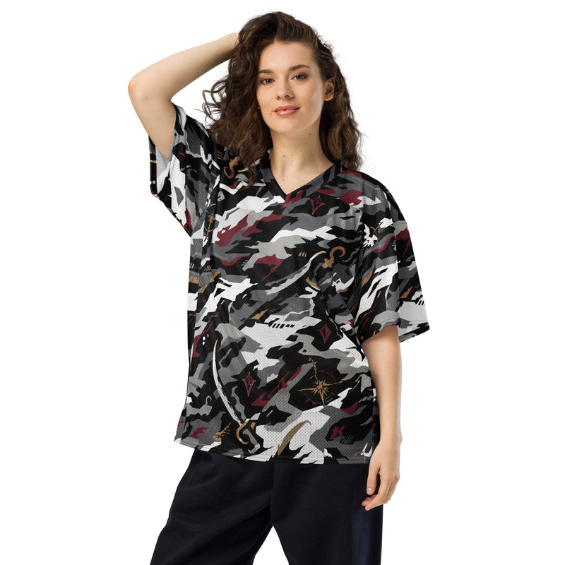 Blackwake Corsair CAMO Unisex American Football Jersey