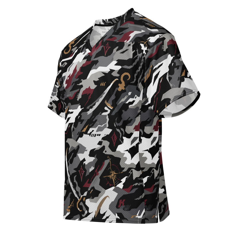 Blackwake Corsair CAMO Unisex American Football Jersey