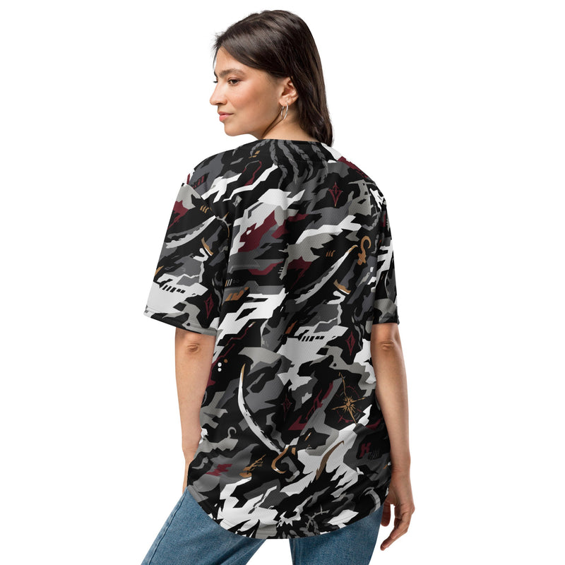 Blackwake Corsair CAMO Unisex Baseball Jersey