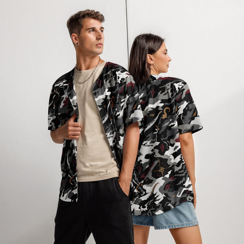 Blackwake Corsair CAMO Unisex Baseball Jersey - 2XS
