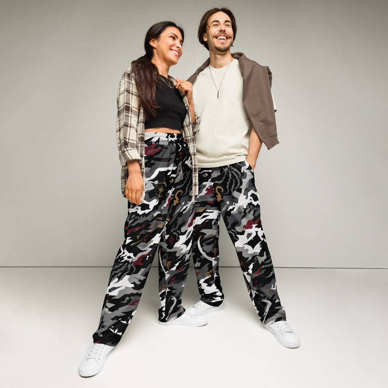 Blackwake Corsair CAMO Unisex Wide-Leg Joggers - 2XS