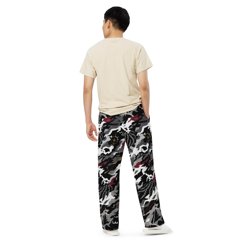 Blackwake Corsair CAMO Unisex Wide-Leg Leisure Pants - Pant