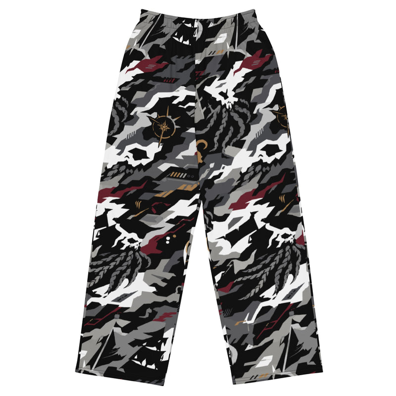 Blackwake Corsair CAMO Unisex Wide-Leg Leisure Pants - 2XS - Pant