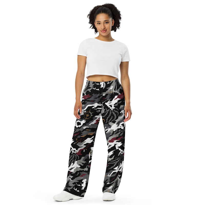Blackwake Corsair CAMO Unisex Wide-Leg Leisure Pants - Pant