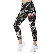 Blackwake Corsair CAMO Womens Leggings with Pockets - Women