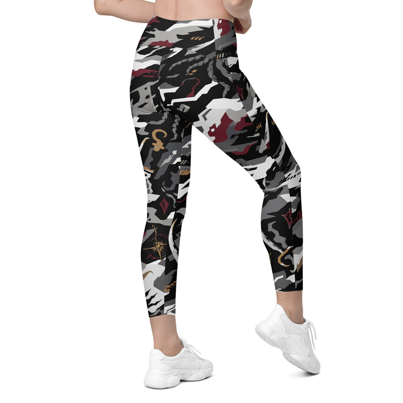Blackwake Corsair CAMO Womens Leggings with Pockets - Women