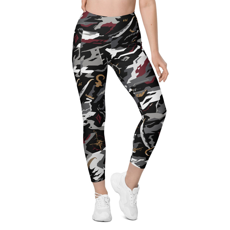 Blackwake Corsair CAMO Womens Leggings with Pockets - Women