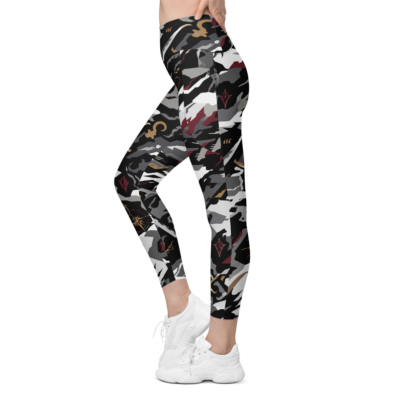 Blackwake Corsair CAMO Womens Leggings with Pockets - Women
