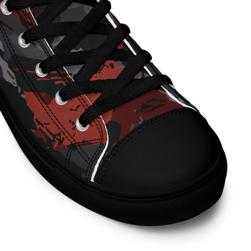 Blood Oath Vanguard CAMO Mens High-Top Canvas Shoes