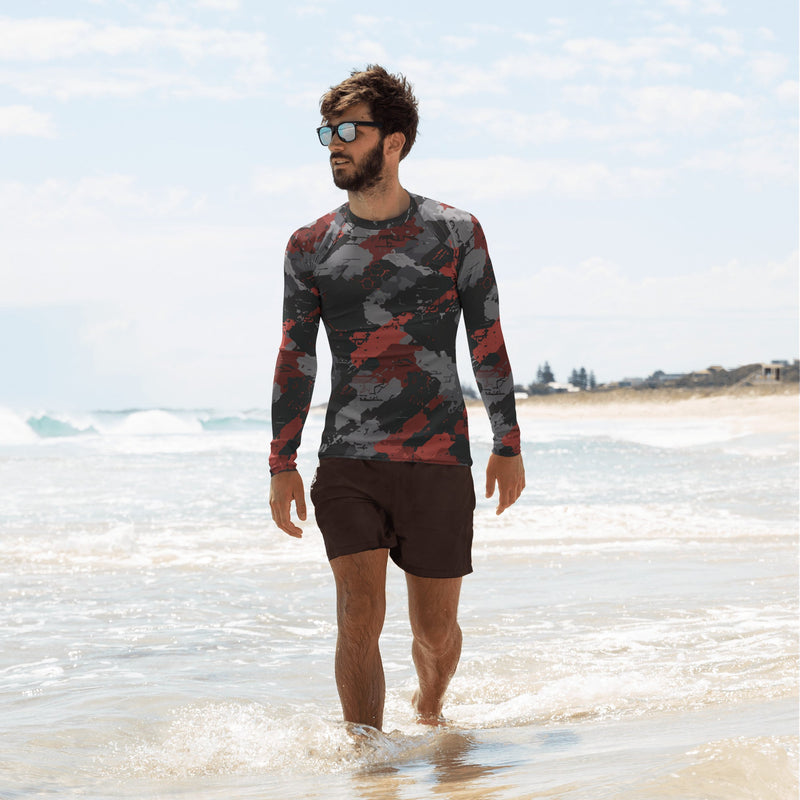 Blood Oath Vanguard CAMO Mens Long-Sleeve Rash Guard - XS - LS
