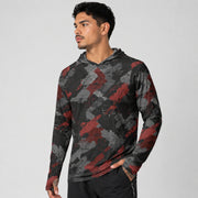 Blood Oath Vanguard CAMO Mens Sunscreen Sports Hoodie With Thumb Holes