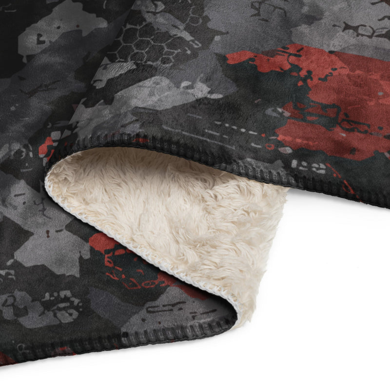 Blood Oath Vanguard CAMO Sherpa Blanket