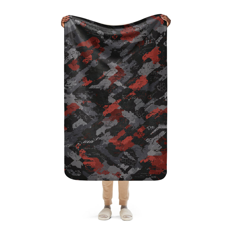 Blood Oath Vanguard CAMO Sherpa Blanket - 37″×57″