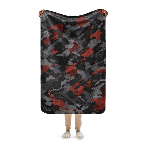 Blood Oath Vanguard CAMO Sherpa Blanket - 37″×57″