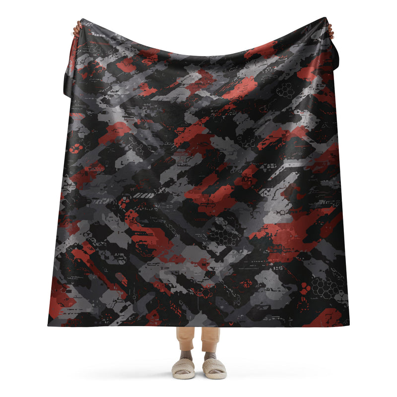 Blood Oath Vanguard CAMO Sherpa Blanket - 60″×80″