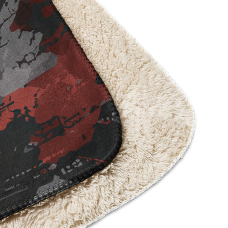 Blood Oath Vanguard CAMO Sherpa Blanket