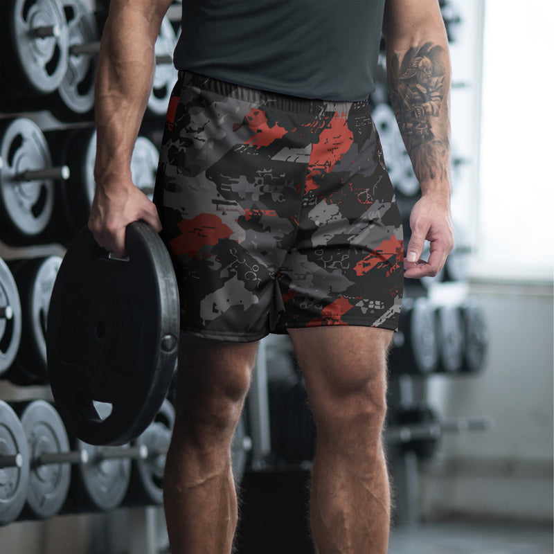 Blood Oath Vanguard CAMO Unisex Athletic Long Shorts - 2XS