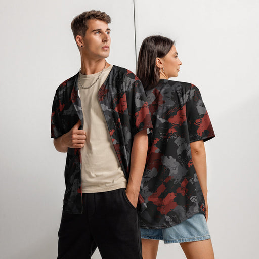 Blood Oath Vanguard CAMO Unisex Baseball Jersey - 2XS