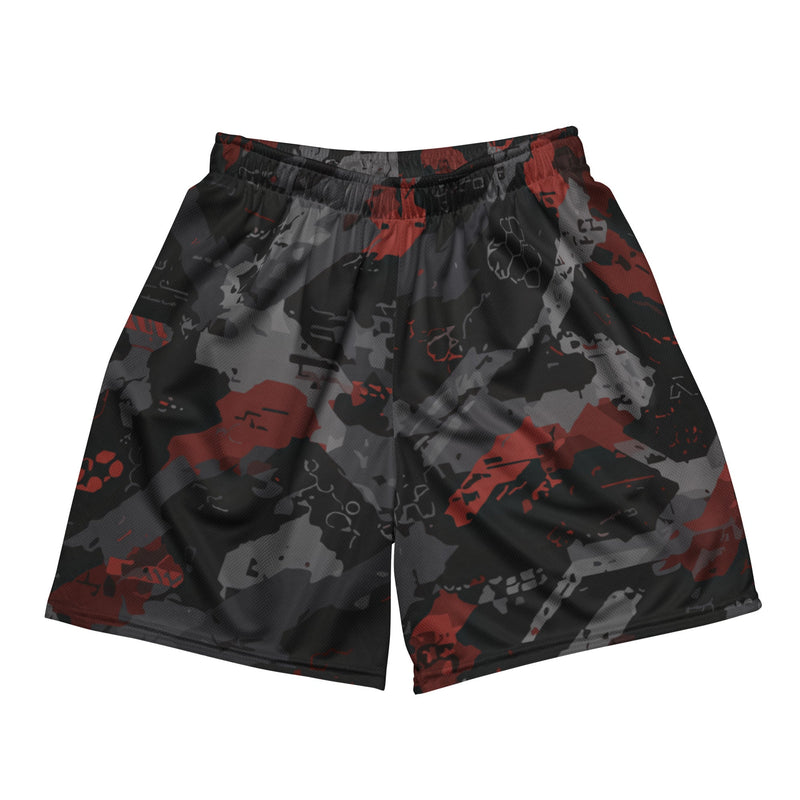 Blood Oath Vanguard CAMO Unisex Mesh Shorts - 2XS