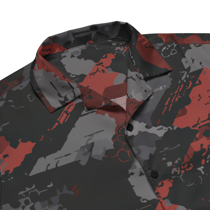 Blood Oath Vanguard CAMO Unisex Short-Sleeve Button Shirt - Button-Up