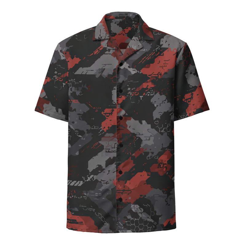 Blood Oath Vanguard CAMO Unisex Short-Sleeve Button Shirt - Button-Up