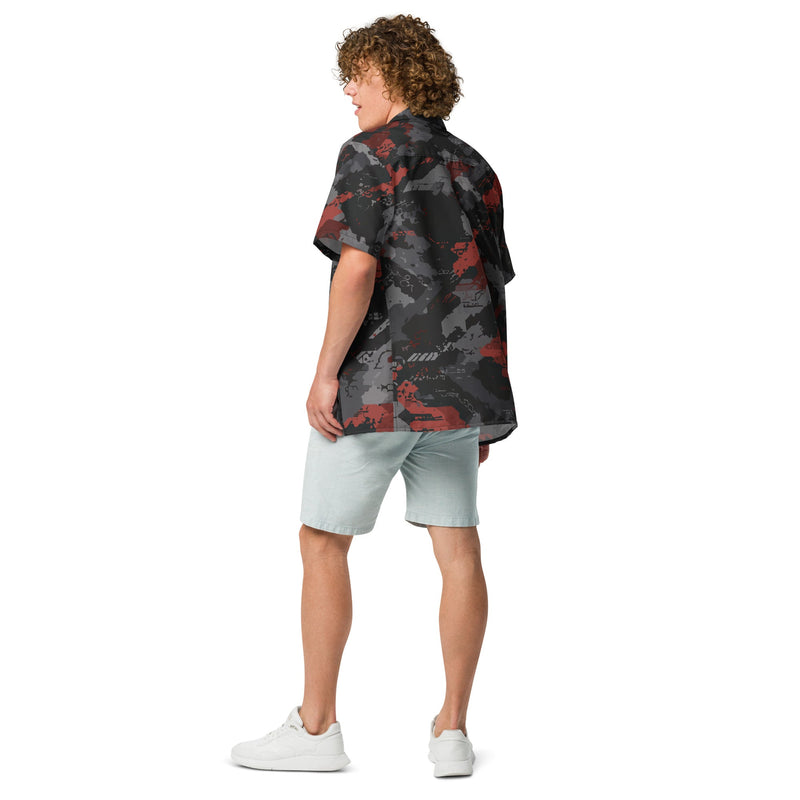 Blood Oath Vanguard CAMO Unisex Short-Sleeve Button Shirt - Button-Up
