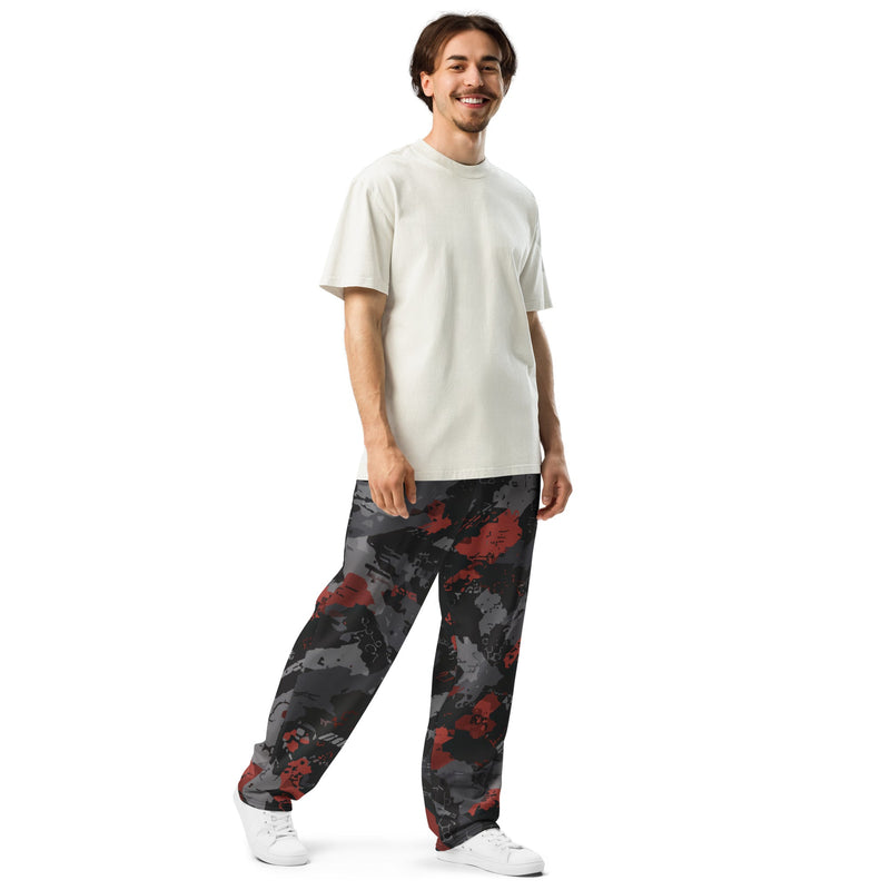 Blood Oath Vanguard CAMO Unisex Wide-Leg Joggers