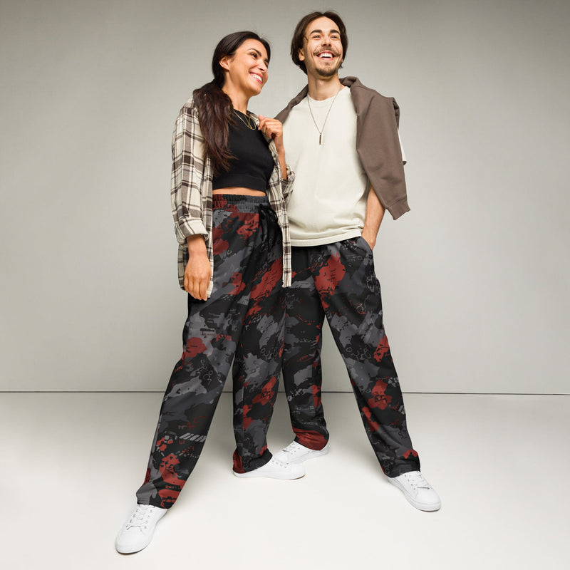 Blood Oath Vanguard CAMO Unisex Wide-Leg Joggers - 2XS
