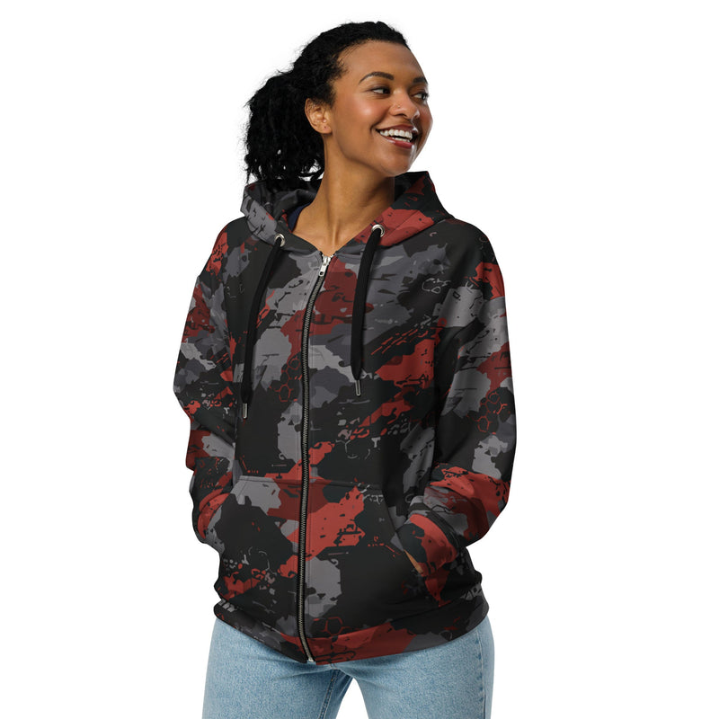 Blood Oath Vanguard CAMO Unisex Zip Hoodie