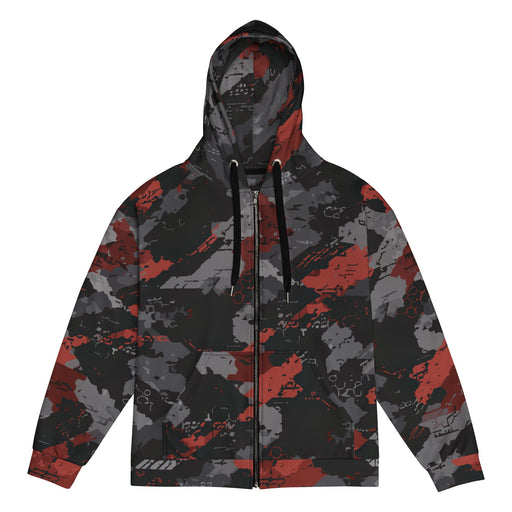 Blood Oath Vanguard CAMO Unisex Zip Hoodie - 2XS