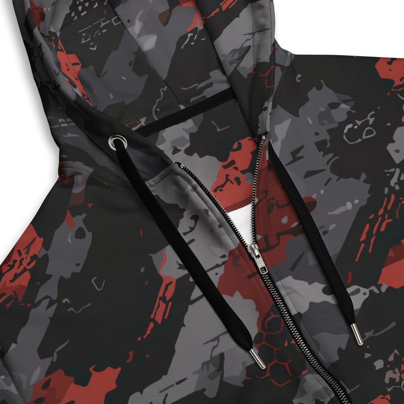 Blood Oath Vanguard CAMO Unisex Zip Hoodie