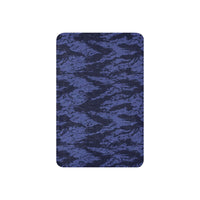 Blue Tiger Stripe CAMO Sherpa blanket
