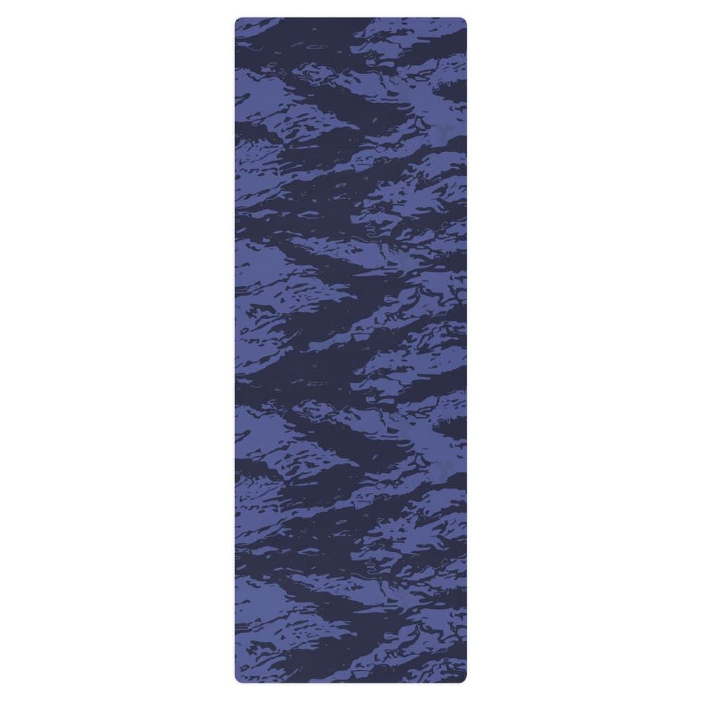 Blue Tiger Stripe CAMO Yoga mat
