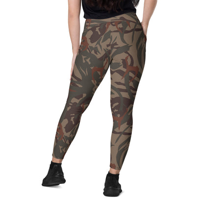 Bophuthatswana Police CAMO Leggings with pockets - Womens With Pockets