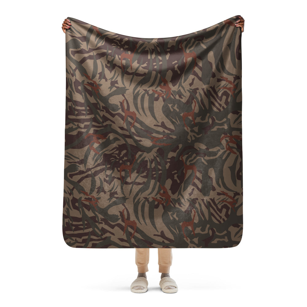 Bophuthatswana Police CAMO Sherpa blanket - 50″×60″ - Blanket