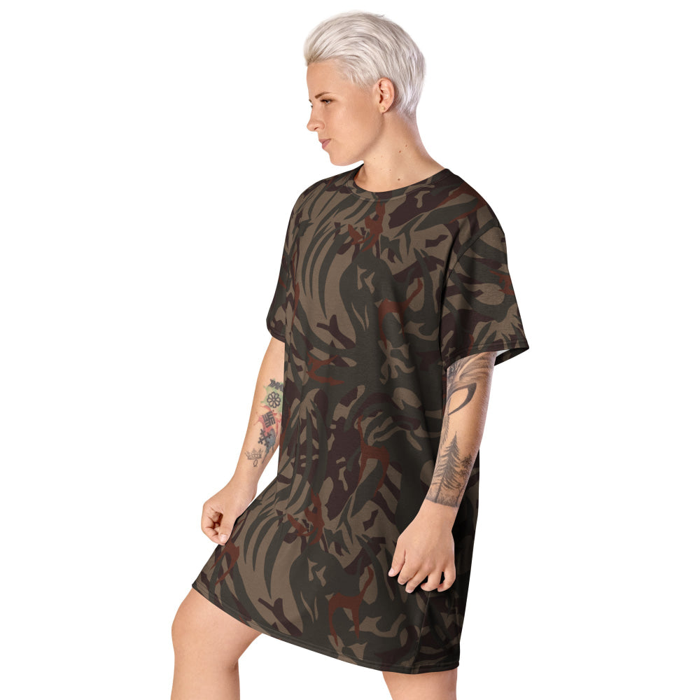 Bophuthatswana Police CAMO T-shirt dress - Womens T-Shirt Dress