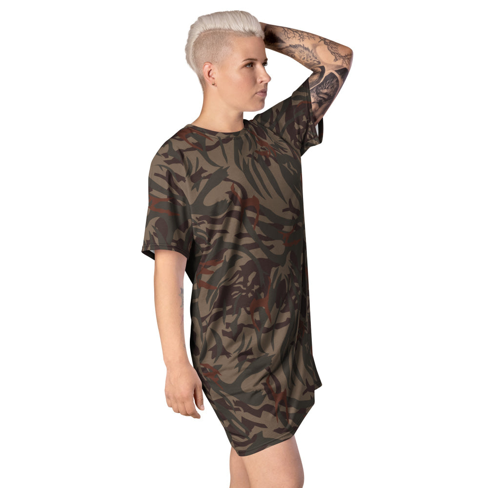 Bophuthatswana Police CAMO T-shirt dress - Womens T-Shirt Dress