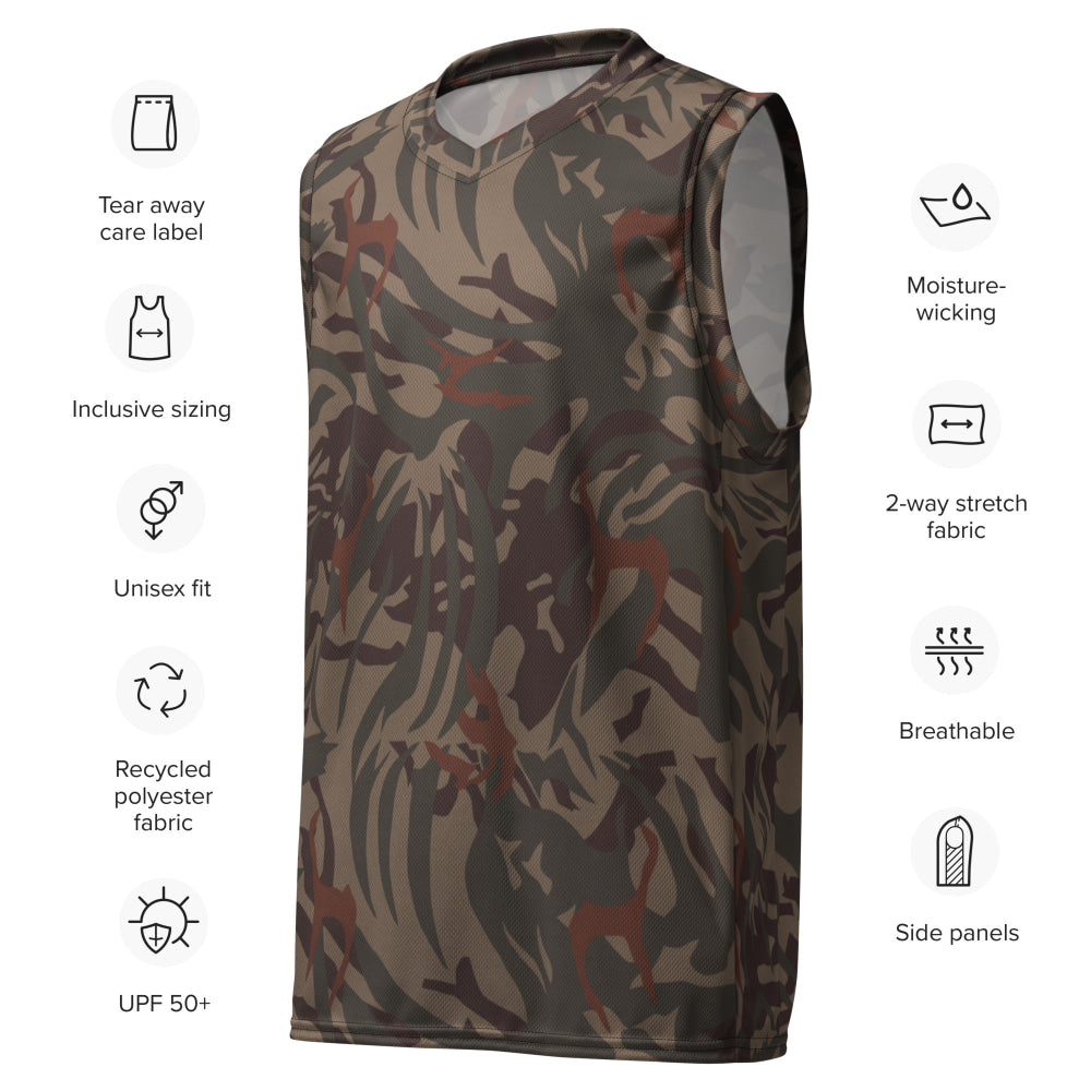 Bophuthatswana Police CAMO unisex basketball jersey - Unisex Basketball Jersey